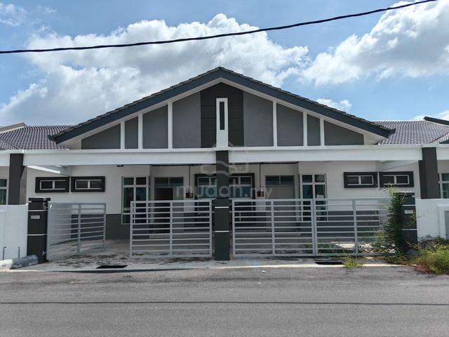 Freehold 1 storey Terrace House Taman Seri Merlimau 0% downpayment 1