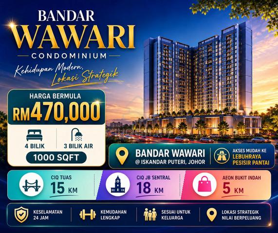 Kondo Iskandar Puteri 1