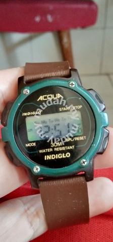 Vintage Aqua watch by timex - Watches & Fashion Accessories for sale in  Kuching, Sarawak