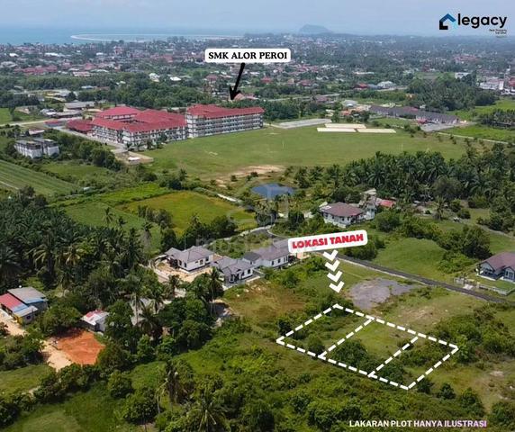 lot Banglo belakang SMK Alor Peroi 1