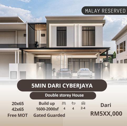 TERMURAH PUCHONG🔥‼️ 2 Storey Terrace House Puchong Pulau Meranti 1