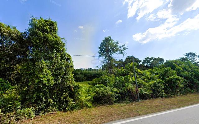 Tanah Freehold 4.46 Ekar Tepi Jalan Utama dengan Tasik Semulajadi 1
