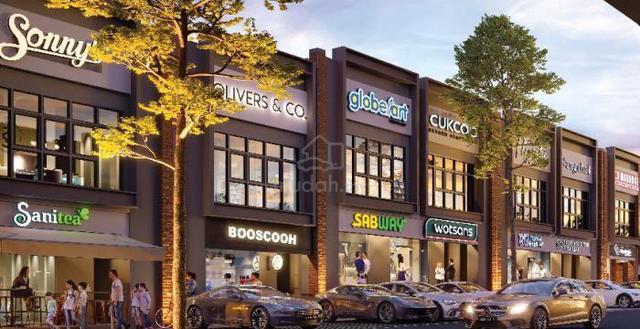Gamuda Gardens Village Square Shops Corner N Intermediate Whole Block 1