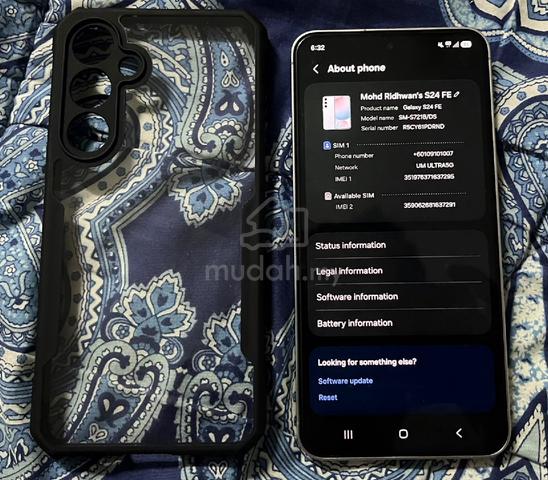 Samsung Galaxy S24 FE 256GB (Original MY Set) - photo 2 of 6