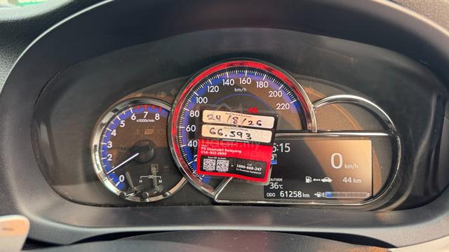 2019 Toyota VIOS 1.5 G GR (A)BREMBO /61K MILEAGE - 4