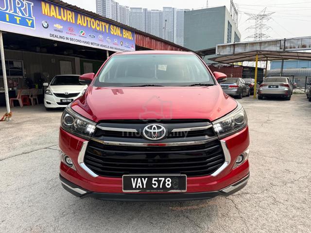 2017 Toyota INNOVA 2.0 X (A) One Malay Owner - 2