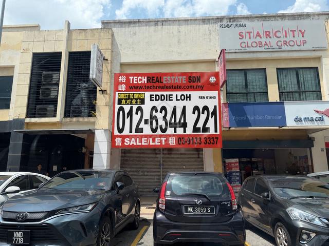 Ground floor shop in Kepong Taman Usahawan 1