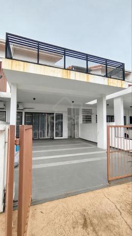 Freehold Extended 2 Sty Terrace Facing Open Nukilan Alam Impian 1