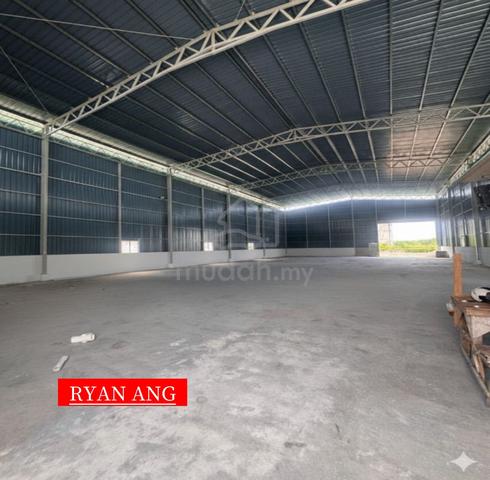 Penang Juru Industrial Area Single Storey Warehouse For Rent 1