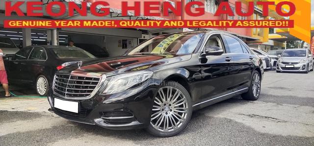 2015 Mercedes Benz S400L 3.5 HYBRID (A) FSR 66K KM - 1