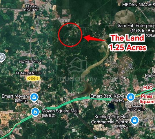 1.25 Acres Land at Moyan, Rantau Panjang, Batu Kawa, Kuching 1