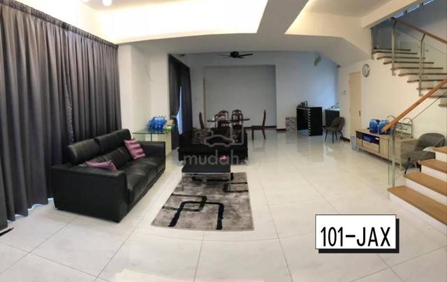 Super Nice Full Furnished😍BUNGALOW Casa Idaman Setia Alam 45x95’ Rent 1