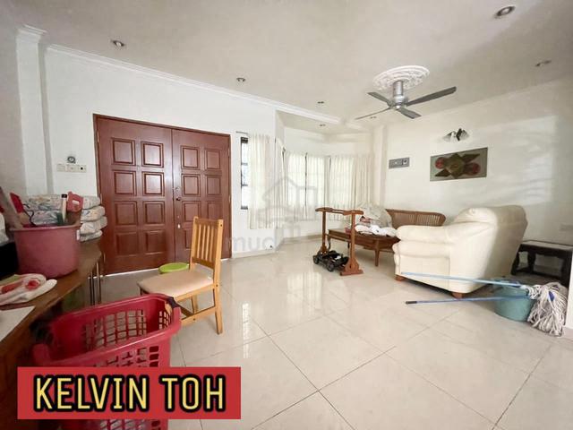 2 STOREY SEMI-D LA 3300sf RENO CONCRETE FLOORING LUMBA KUDA AIR ITAM 1