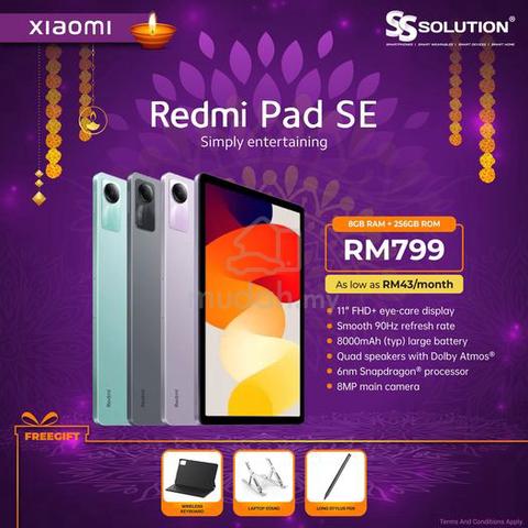 Xiaomi Redmi Pad SE | 8GB+256GB | MY Set - Mobile Phones & Gadgets