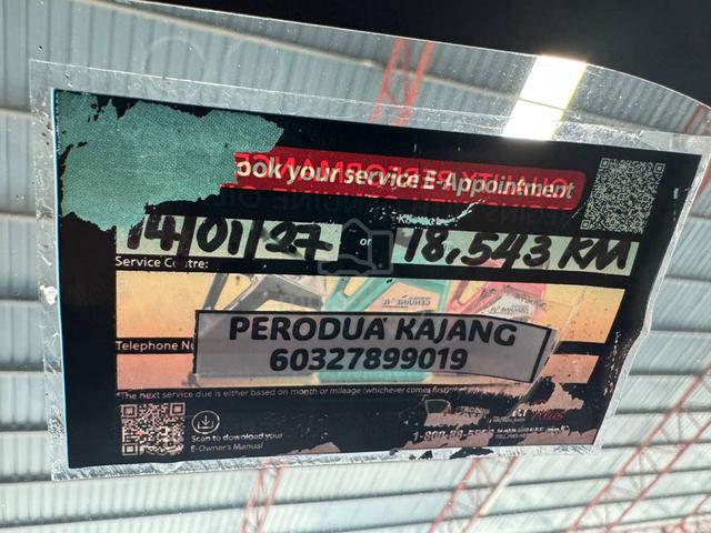 2025 Perodua AXIA 1.0 SE MY23 (A) 8K KM U/WARRANTY - 5