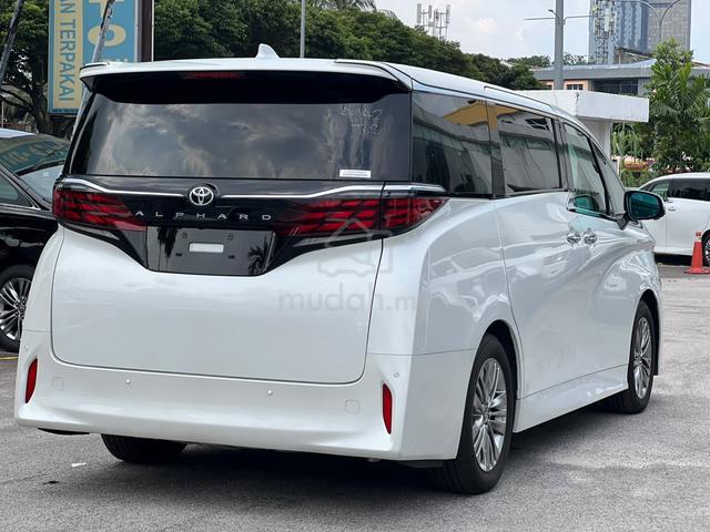 2024 Toyota ALPHARD 2.5 Z (A) 6 YEARS WARRANTY - 2