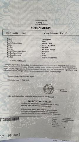 Tanah Lot Kediaman Untuk dijual 1