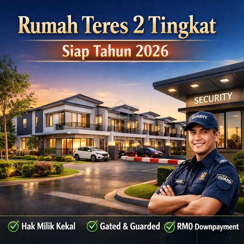 Skudai/Mutiara Rini/Landed house/Freehold/Ready2026/0 downpayment 1