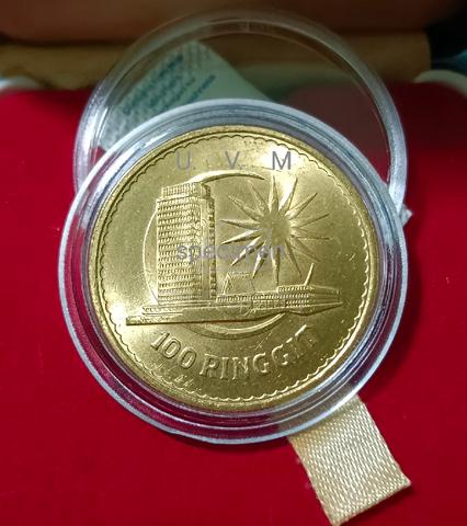 1971 Tunku Abdul Rahman 100 Ringgit Gold Coin - Hobby & Collectibles ...