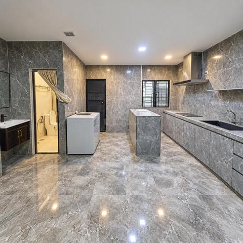 Taman Puchong Utama 2 Storey House Full Reno Kitchen Extended Cabinet 1