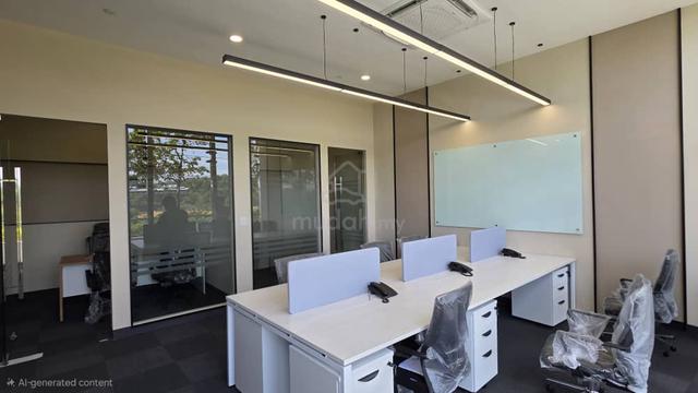 Rent Office Union Tower Taman Desa Furnish 998sf Ground UOA Premium 1