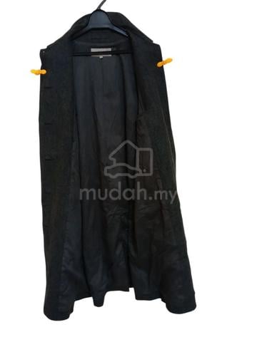 135.Margaret Howell Vintage Charcoal Grey Wool Lon - photo 6 of 6
