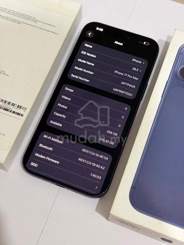 (P7GG2) iPhone 17 Pro Max 256gb Blue | Spaylater - photo 2 of 5