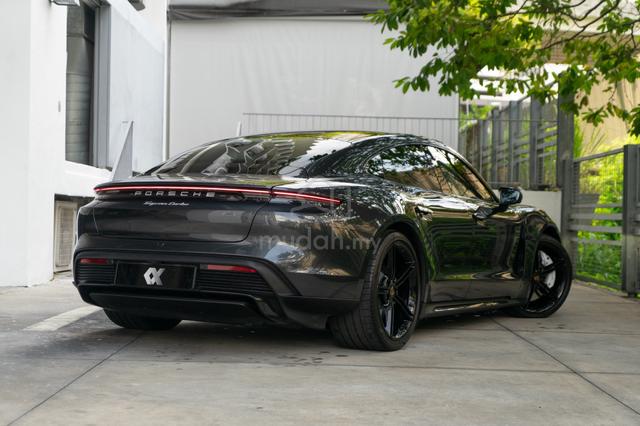 Porsche Taycan Turbo 2021 Volcano Grey Import New - 2
