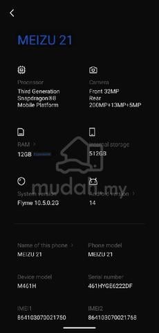 Meizu 21 5G (Snapdragon 8 Gen 3) - photo 5 of 5