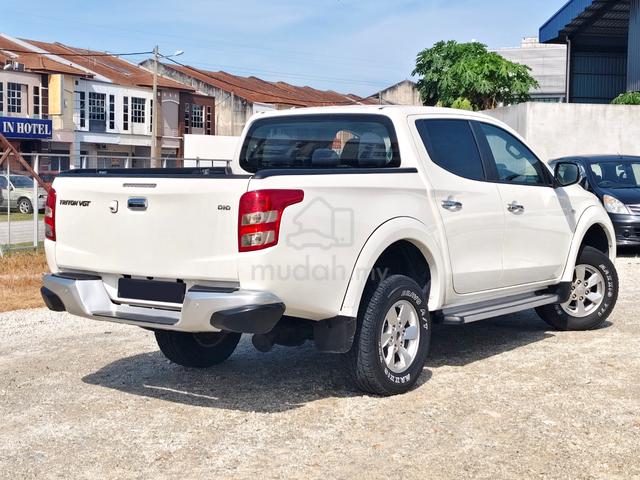 2017 Mitsubishi Triton 2.4 VGT 4X4 (A) 5-YRS WRNTY - 2