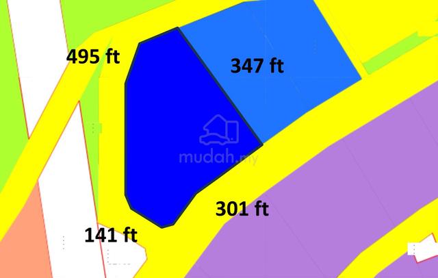 Commercial Land, 2.3 acres, Corner, Main Road, BANDAR GLENMARIE 1