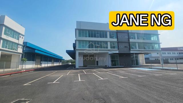Perai Semi D Factory Inderawasih Warehouse Size Land 52k sqft Penang 1