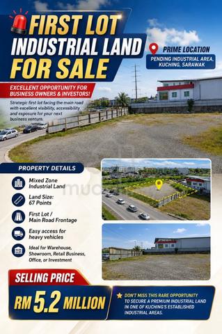 Pending first lot industrial land for Sale 1