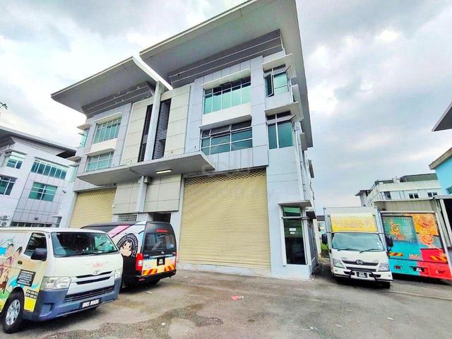 Freehold Semi detached Warehouse Bukit Jelutong 1