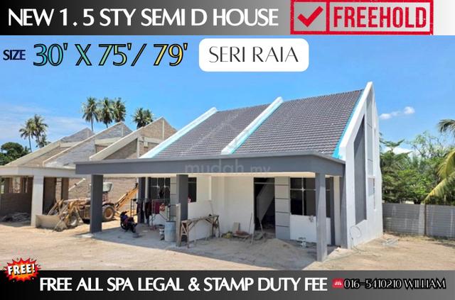 New Gopeng 1.5 Storey Freehold semiD👍Price,Near Gopeng Mydin,RTC,toll 1