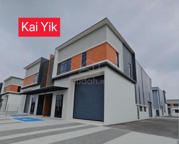 Cheapest | 1.5 Storey Semi-Detached Factory @ Palmera Industrial Park 1