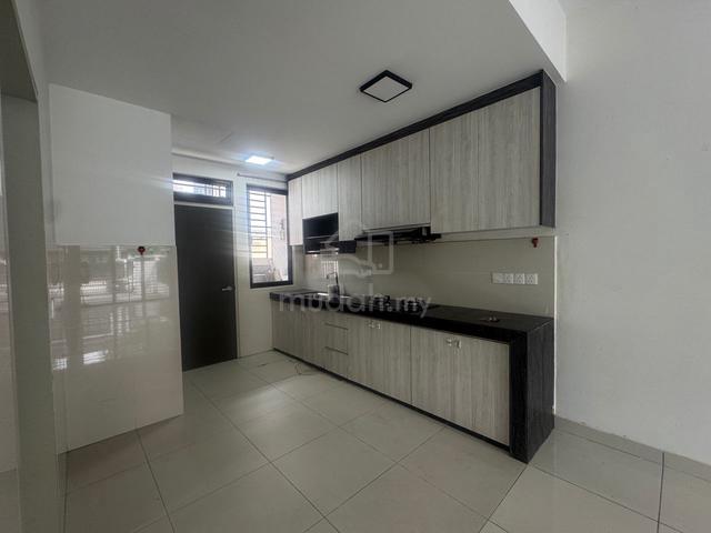 MURAH Elmina Valley 1with Kitchen Cabinets 4 Rooms Denai Alam 1