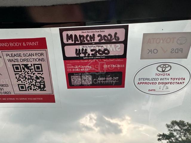 2022 Toyota VIOS 1.5 G (A) FSR 38K MILE WITH WRTY - 5