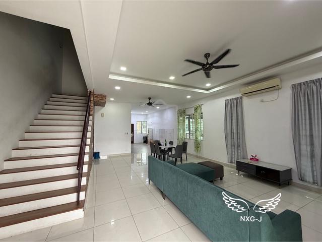 Murah & Furnish Disewa‼️ENDLOT 2sty House!Bayuemas Parkland Klang Rent 1