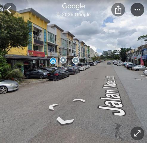 Taman Molek double storey corner shop renovated 1