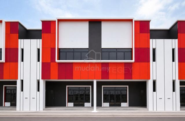 Puncak Alam Perdana 1.5 Sty Factory 26x80 3093sf Brand New 100amp 1ton 1