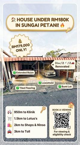 Teres Setingkat Taman Sri Putra, Sungai Petani, Kedah 1