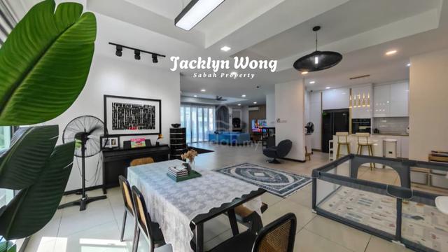 For Rent | Taman Manikar | Likas | 2.5 Storey Semi-D 1