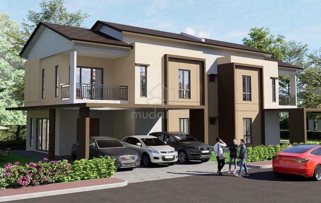 Rumah Semi-D Dua Tingkat di Lunas Kedah 1