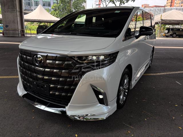 2025 Toyota ALPHARD 2.5 Z (A) MPV 5A CAR FULL SPEC - 2