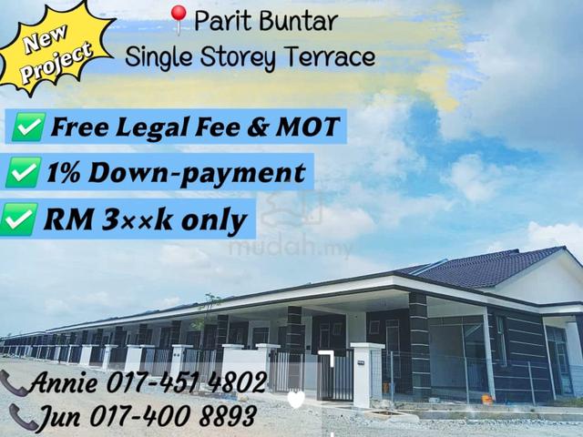 Full Loan_New Project 1 Storey Terrace at ParitBuntar near NibongTebal 1