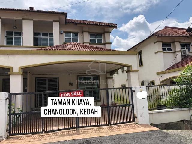 Semi D 2 Tingkat Below MV di Taman Khaya Changlun 1
