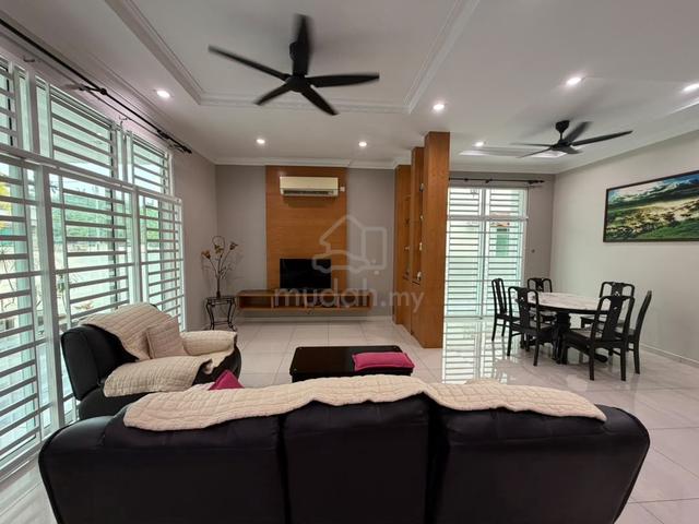 Taman Desa Juruš”2 Storey Semi D House For Rent|Fully Furnished|Guard 1