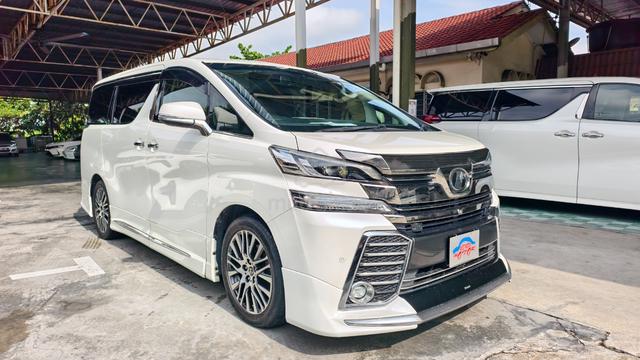 2015 Toyota VELLFIRE 2.5 ZG JBL 360 REG 2018 MPV - 2
