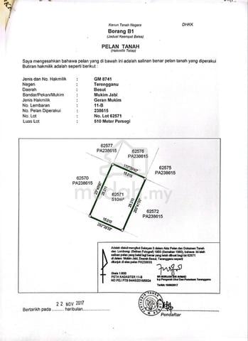 Tanah lot banglow untuk di jual 1